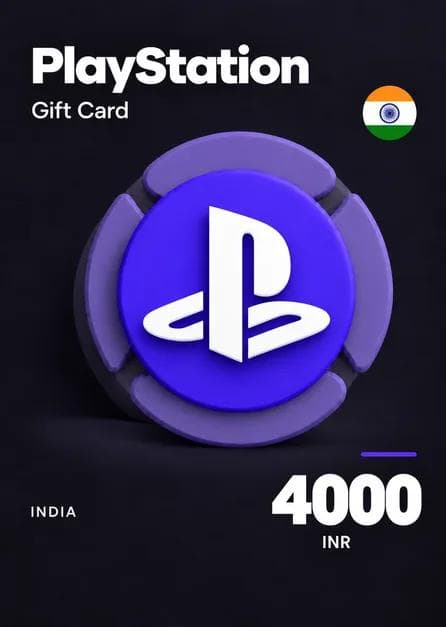 PlayStation Network Card 4000 INR (IN) PSN Key INDIA