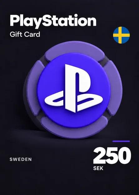 PlayStation Network Card 250 SEK (SE) PSN Key Sweden
