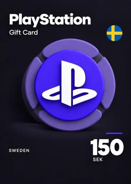 PlayStation Network Card 150 SEK (SE) PSN Key Sweden