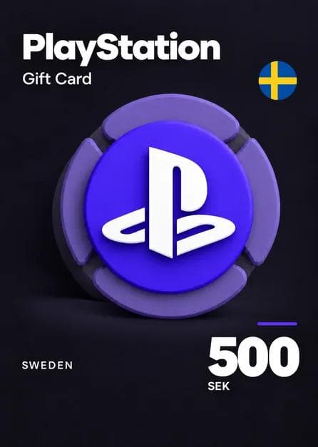 PlayStation Network Card 500 SEK (SE) PSN Key Sweden