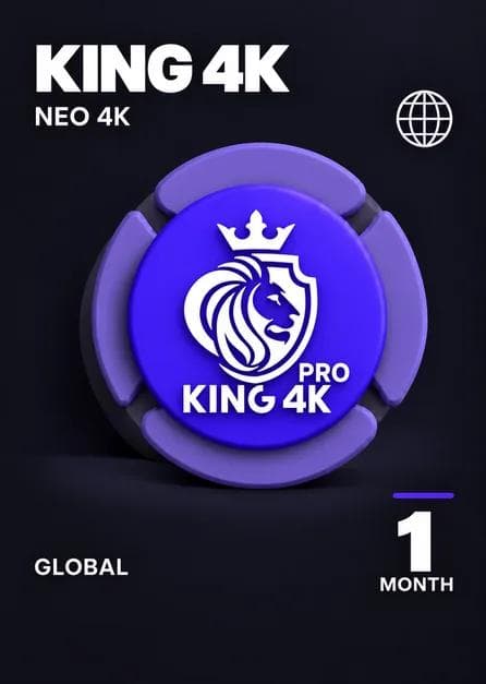 KING 4K (NEO 4K) 1 Month - KEY GLOBAL