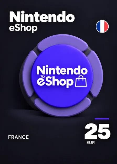 Nintendo eShop Card 25 EURO Key FRANCE
