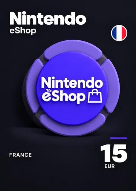 Nintendo eShop Card 15 EURO Key FRANCE