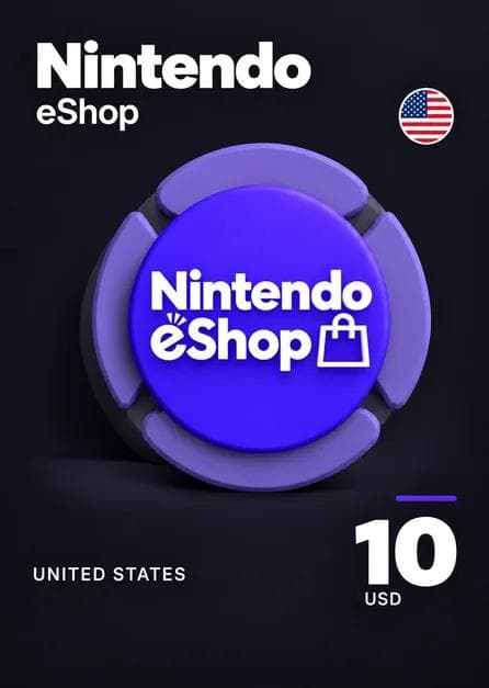 Nintendo eShop Card 10 USD Key USA