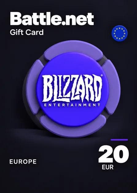 Battle.net Gift Card 20 EUR Blizzard Key Europe