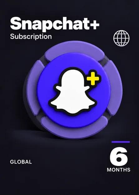 Snapchat+ Subscription – 6 Months (Worldwide)