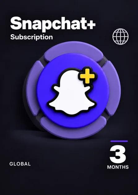 Snapchat+ Subscription – 3 Months (Worldwide)