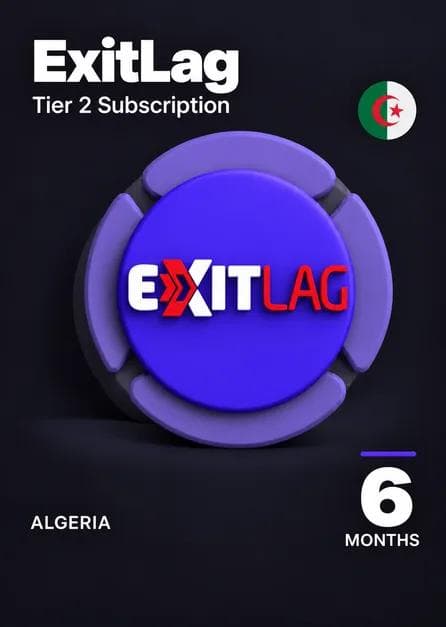 ExitLag 6-Months Subscription - Tier 2 - (Key work on Algeria)