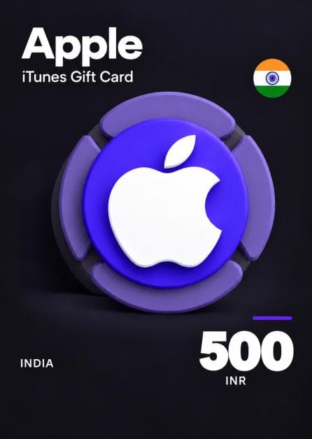 APPLE ITUNES GIFT CARD 500 INR ITUNES KEY INDIA