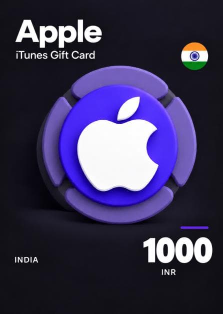 APPLE ITUNES GIFT CARD 1000 INR ITUNES KEY INDIA