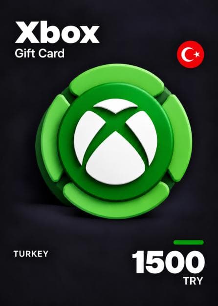 Xbox Live Gift Card 1500 TRY Xbox Live Key TURKEY