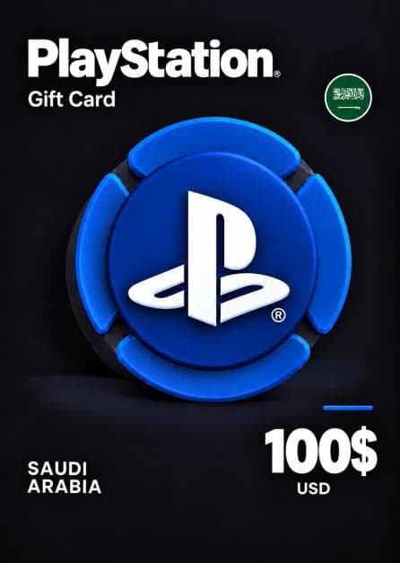 PlayStation Network Card 100 USD (KSA) PSN Key SAUDI ARABIA