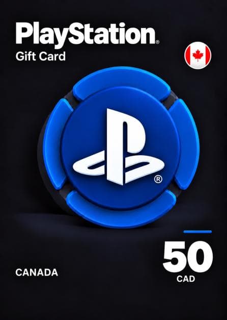 PlayStation Network Card 50 CAD PSN Key CANADA