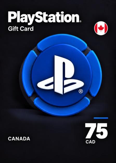 PlayStation Network Card 75 CAD PSN Key CANADA