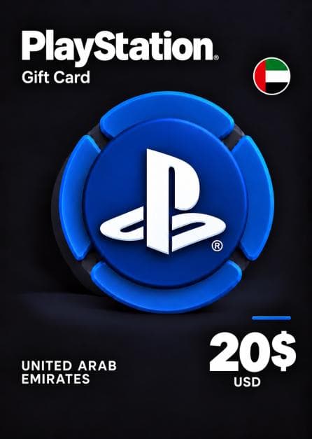 PlayStation Network Card 20 USD (UAE) PSN Key UNITED ARAB EMIRATES