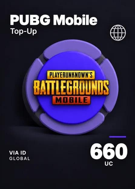 PUBG Mobile 660 UC (Unknown Cash) - GLOBAL