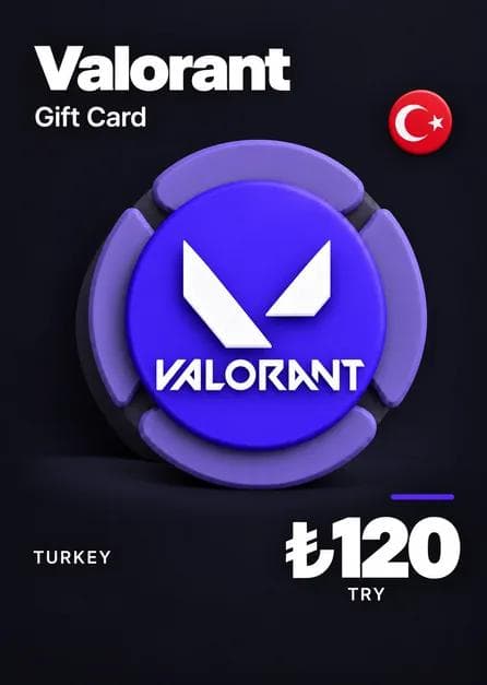 Valorant Gift Card 120 TRY - TURKEY