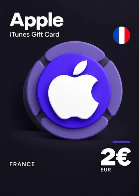 APPLE ITUNES GIFT CARD 2 EUR ITUNES KEY FRANCE