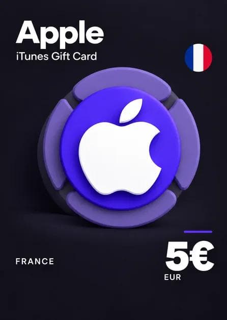 APPLE ITUNES GIFT CARD 5 EUR ITUNES KEY FRANCE