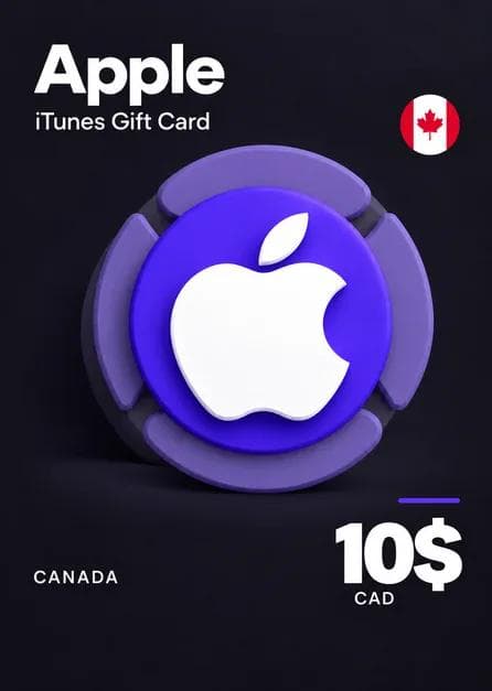APPLE ITUNES GIFT CARD 10 CAD ITUNES KEY CANADA