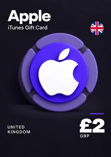APPLE ITUNES GIFT CARD 2 GBP ITUNES KEY UNITED KINGDOM