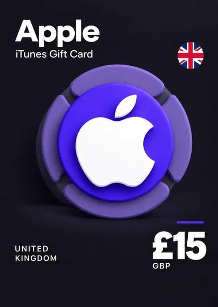 APPLE ITUNES GIFT CARD 15 GBP ITUNES KEY UNITED KINGDOM
