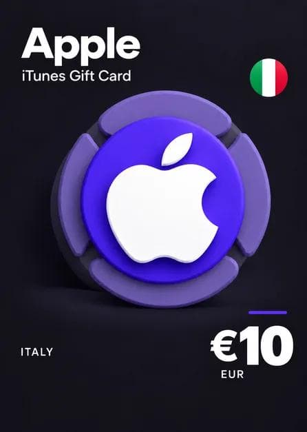 APPLE ITUNES GIFT CARD 10 EUR ITUNES KEY ITALY