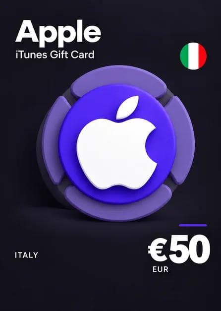 APPLE ITUNES GIFT CARD 50 EUR ITUNES KEY ITALY