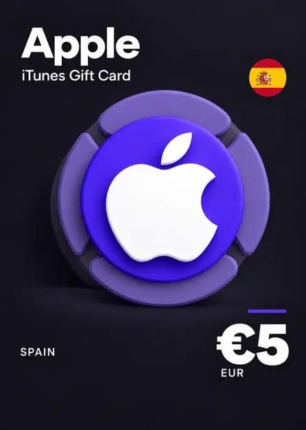 APPLE ITUNES GIFT CARD 5 EUR ITUNES KEY SPAIN