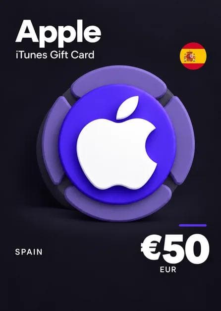 APPLE ITUNES GIFT CARD 50 EUR ITUNES KEY SPAIN