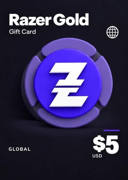 Razer Gold Gift Card 5 USD Key GLOBAL