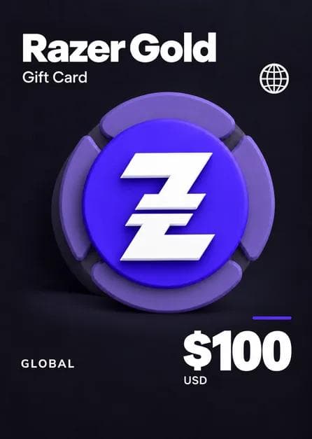 Razer Gold Gift Card 100 USD Key GLOBAL