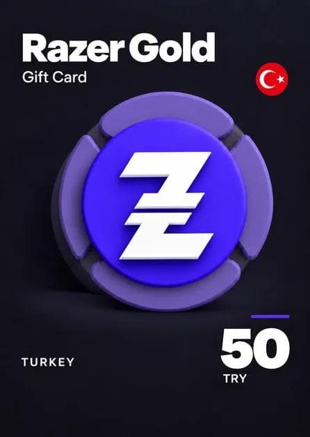 Razer Gold Gift Card 50 TRY Key TURKEY