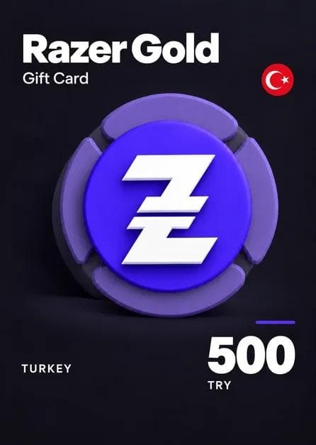 Razer Gold Gift Card 500 TRY Key TURKEY