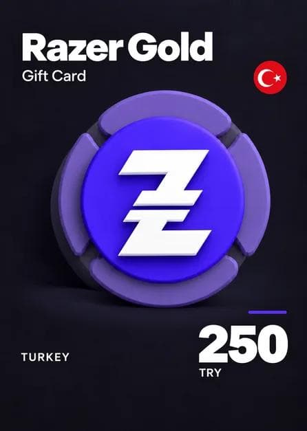 Razer Gold Gift Card 250 TRY Key TURKEY