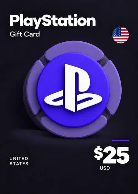 PlayStation Network Card 25 USD (US) PSN Key UNITED STATES