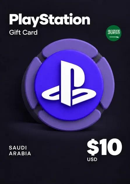 PlayStation Network Card 10 USD (KSA) PSN Key SAUDI ARABIA