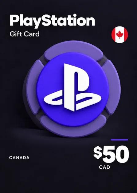 PlayStation Network Card 50 CAD PSN Key CANADA