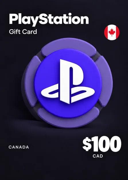 PlayStation Network Card 100 CAD PSN Key CANADA