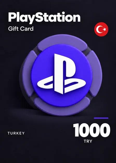 PlayStation Network Card 1000 TRY (TR) PSN Key TURKEY