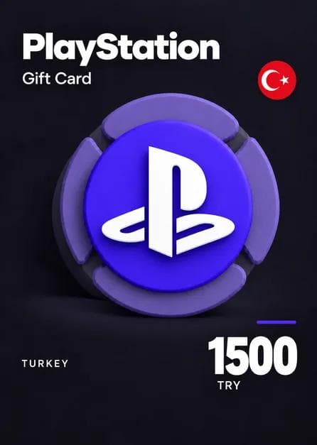 PlayStation Network Card 1500 TRY (TR) PSN Key TURKEY
