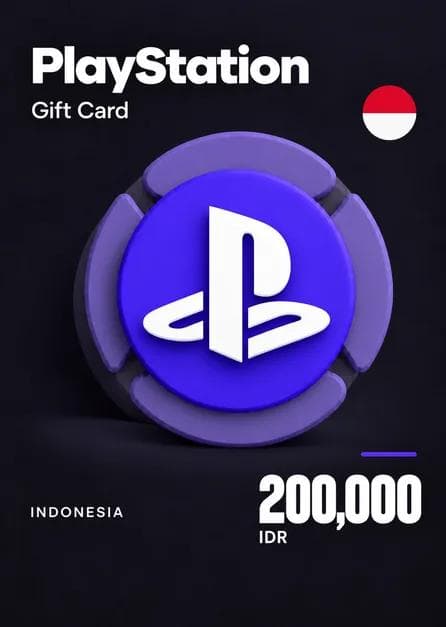PlayStation Network Card 200,000 IDR (ID) PSN Key INDONESIA