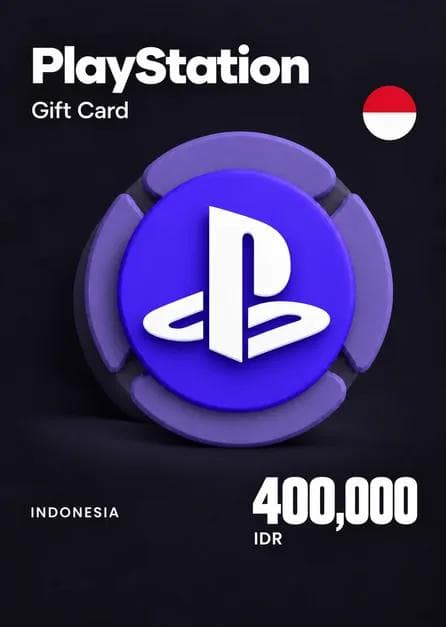 PlayStation Network Card 400,000 IDR (ID) PSN Key INDONESIA