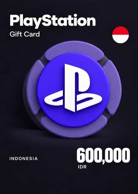 PlayStation Network Card 600,000 IDR (ID) PSN Key INDONESIA
