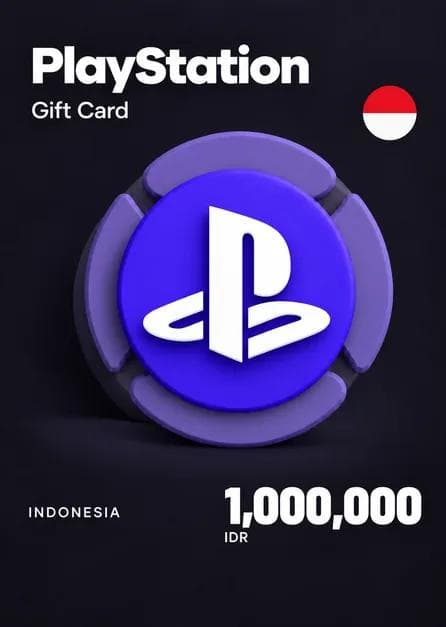 PlayStation Network Card 1,000,000 IDR (ID) PSN Key INDONESIA