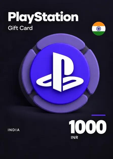 PlayStation Network Card 1000 INR (IN) PSN Key INDIA