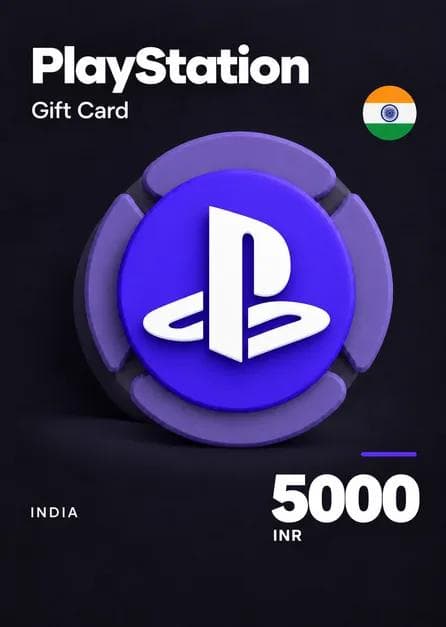 PlayStation Network Card 5000 INR (IN) PSN Key INDIA