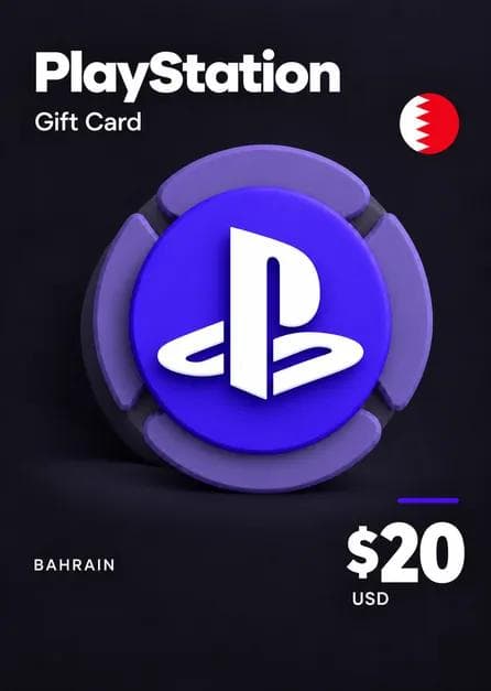 PlayStation Network Card 20 USD (BH) PSN Key BAHRAIN