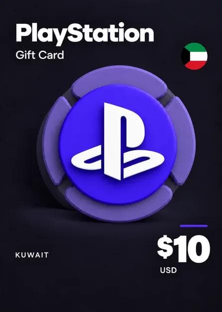 PlayStation Network Card 10 USD (KW) PSN Key KUWAIT