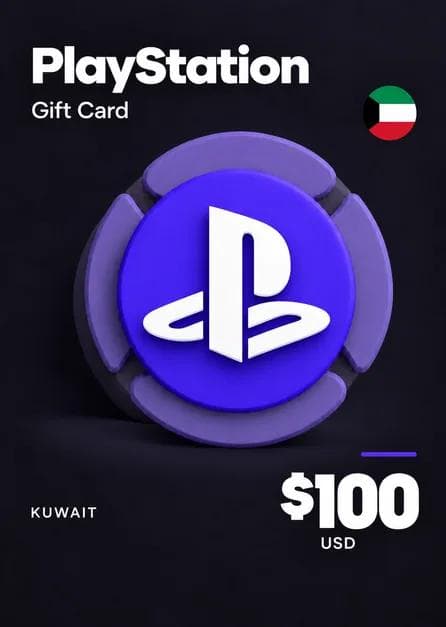 PlayStation Network Card 100 USD (KW) PSN Key KUWAIT